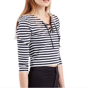 Topshop cropped top